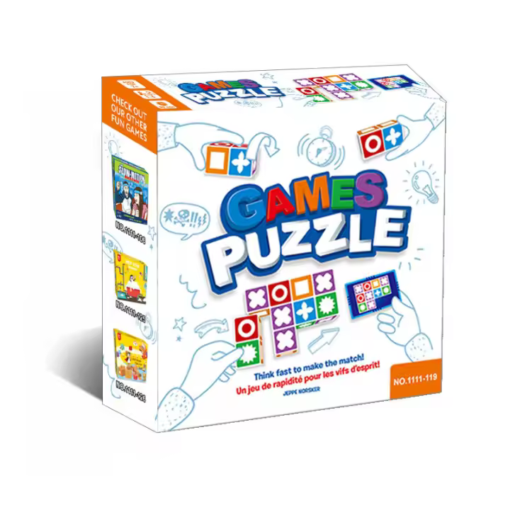 Juego De Tablero Educativo Para Niños Juego De Memoria Y Lógica Espacial Juego De Fiesta Interactivo Aprendizaje Educativo Juguetes Para Niños De 7 a 12 Años Y Más - 1