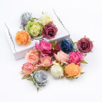 5/10 PCS Rosas De Seda Artificiales Para Navidad Decoración De Jardín Guirnalda De Pared Fiesta Boda Bouquet Caja De Regalo DIY Venta Caliente - details 12