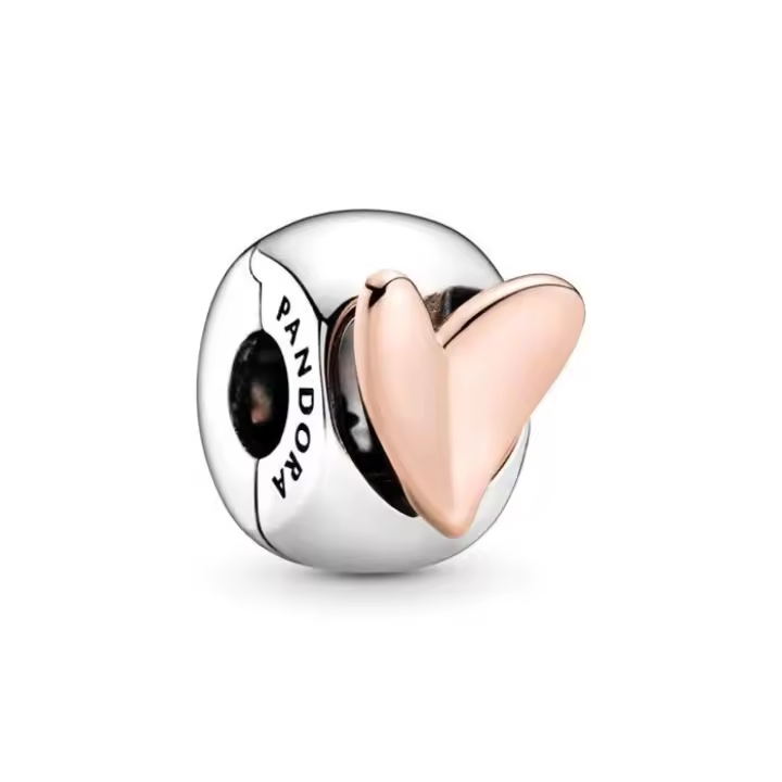 Charm de clip Pandora 788697C00 Corazón alzada - 1
