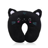 Almohada De Viaje Para Cuello En Forma De U Suave Y Confortable De Peluche Para Niños Y Adultos Oficina Cojín De Descanso - details 20