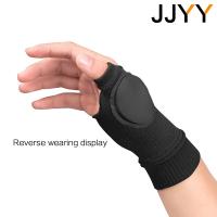 JJYY 1Par De Guantes De Apoyo Para Muñeca Deportivos Para Hombres Y Mujeres Protección Contra Esfuerzos En Los Joints Aislante Frío Y Calor Medio De Mano Media - details 8