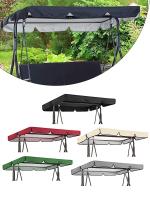 Juego De Sillas Colgantes Multicolor Para Exteriores Con Vela De Techo Impermeable Cubierta De Sol Para Jardín Patio Courtyard - details 1