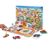 Hot Wheels calendario de adviento con 8 coches y 16 accesorios sorpresa como figuras y figuritas - details 2