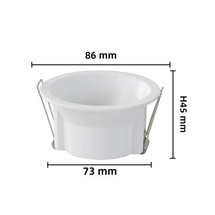 Soporte De Iluminación-spot Para Baño Montaje Revestido Con Aluminio Soporte De Bombilla GU10/MR16 Fuente De Alimentación DC No Dimmable Para Foyer - 1