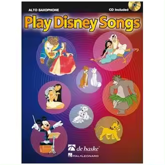 DISNEY W. - PLAY DISNEY SONGS SAXOFON +DESCARGA - 1
