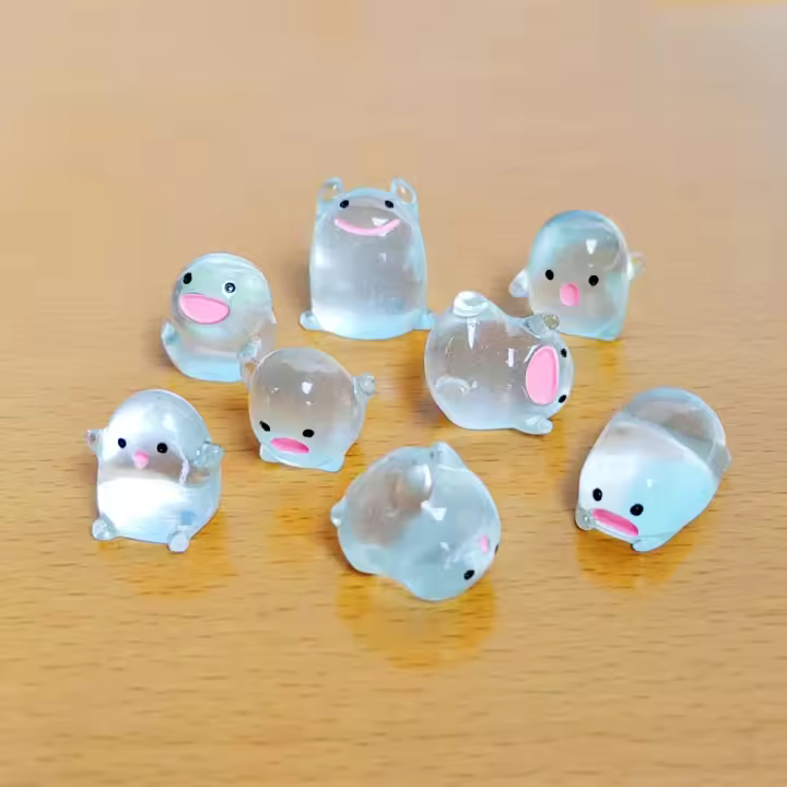 Figura De Resina Luminosa Y Divertida De Elfos De Rocío Para Jardín De Hadas Decoración De Microlandscape De Bonsái Tamaño Miniatura - 1