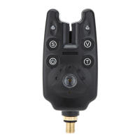 Alarma De Pesca Ajustable 2 LEDs Resistente Al Agua Con Volumen Y Sensibilidad De Sonido Para Caña De Pescar - details 0