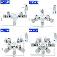 Distribuidor De CO2 Para Acuario ZRDR Multi-canal Metal 2-6 Canales Accesorios Para Generador De CO2 Regulador De Acuario - details 3
