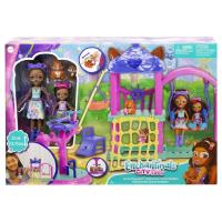 Parque de juegos de Sabine y Seneca Squirrel Enchantimals City Tails Dos muñecas con mascotas ardilla MATTEL (HHC16) - details 6