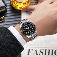 Reloj De Cuarzo Para Hombre 2024 Nuevo Llegada Moda Reloj De Pulsera Deportivo Con Correa De Silicona Marcas De Numeros Arabe Clavija De Cierre Resistente Al Agua - details 5