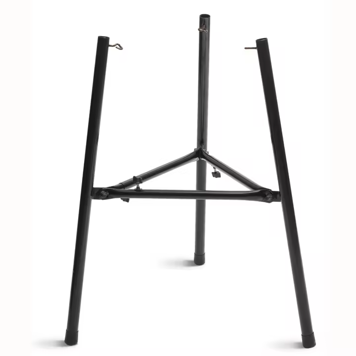 Briebe LEGL3 Soporte para Paellero de Gas 3 Patas, Robusto y Estable, Adecuado para Paelleros de 35 a 70 cm, , Negro - 1
