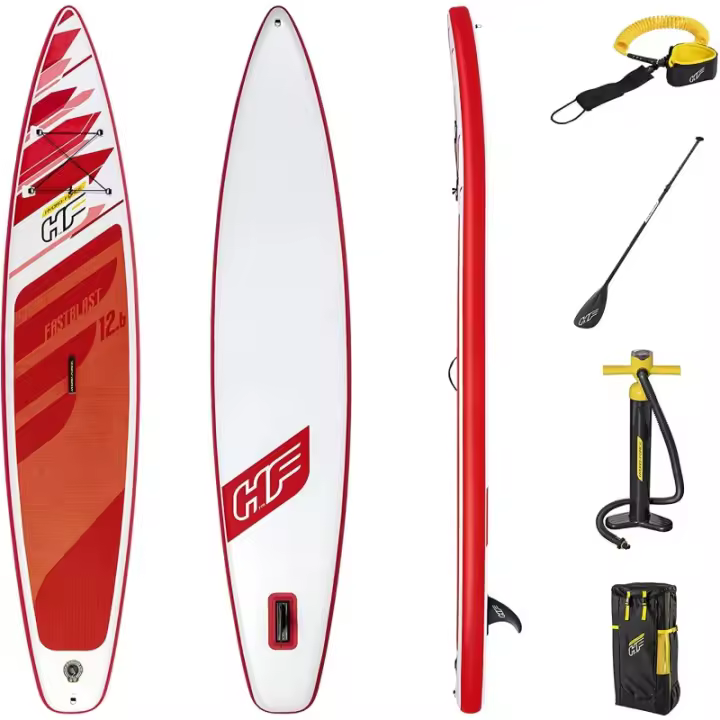 Bestway 65343 -  tabla paddle surf hinchable fastblash tech set 3 -81m con remo - bomba y bolsa - 1
