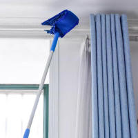 Kit De Limpieza De Hojas De Ventilador De Techo Con Microfibra Cepillo Flexible Para Alta Altura Eliminación De Polvo Y Cobertizos - details 2