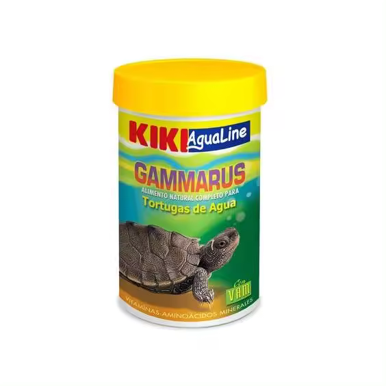 Alimento natural y completo para tortugas de agua con vitaminas, aminoácidos y minerales en sticks 110gr - Kiki - 1
