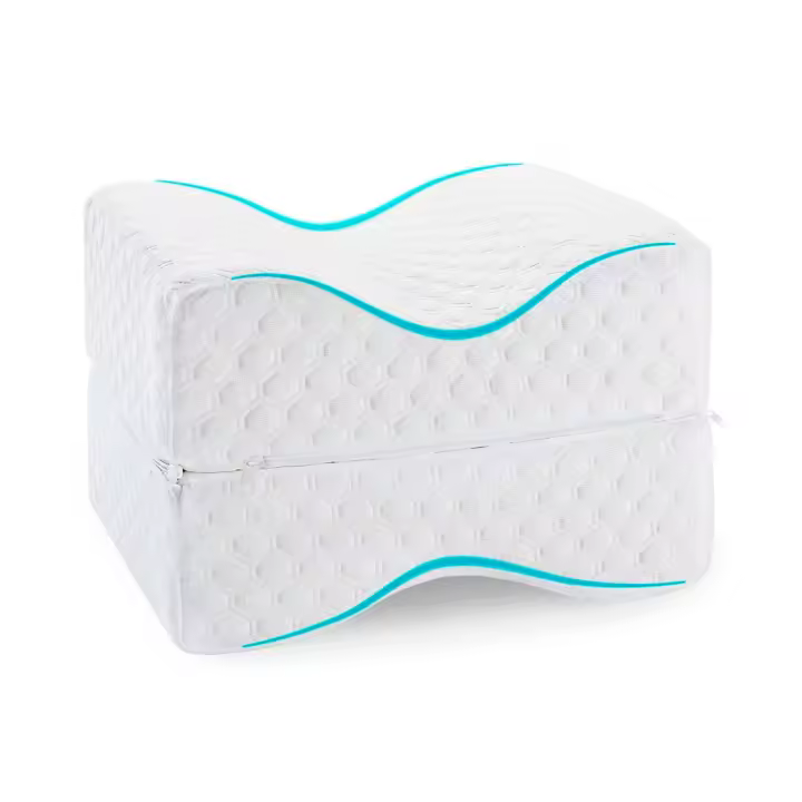 Almohada Ortopédica Viscoelástica para Piernas Kinoto – Cojín Ergonómico para Dormir de Lado y Aliviar la Presión - 1