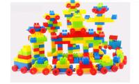Juguetes Educativos De Bloques De Construcción Grandes Y Ecológicos Para Niños 130 Piezas Juego De Rompecabezas Para Desarrollar La Inteligencia - details 3