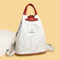 Mochila De Cuero De Alta Calidad Para Mujer Gran Capacidad Antirrobo Para Viajes Bolsa De Hombro Escolar Para Adolescentes Chicas - details 15
