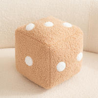 Cojín De Dados De Peluche Cubo De Dados Muñeco Relleno Juguete De Juego Decoración De Interiores Para Fiesta Suministros De Decoración Del Hogar Y Del Coche - details 2