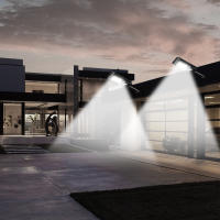 Lámpara De Pared Solar LED Super Brillante Exterior 156LED Luz De Calle Solar Con Sensor De Movimiento Impermeable Para Jardín Puerta Y Valla - details 10