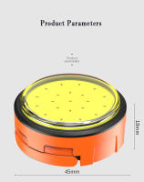 Lámpara Portátil LED Multifuncional MINI Recargable Con Base Magnética Para Acampar Excursionismo Emergencias En Tienda De Campaña - details 5