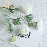 Artificial Flor De Paeonia Individual Con 3 Cabezas Decoración De Hogar Para Boda Hotel Lujo Iluminación Falsa Flor De Seda - details 7
