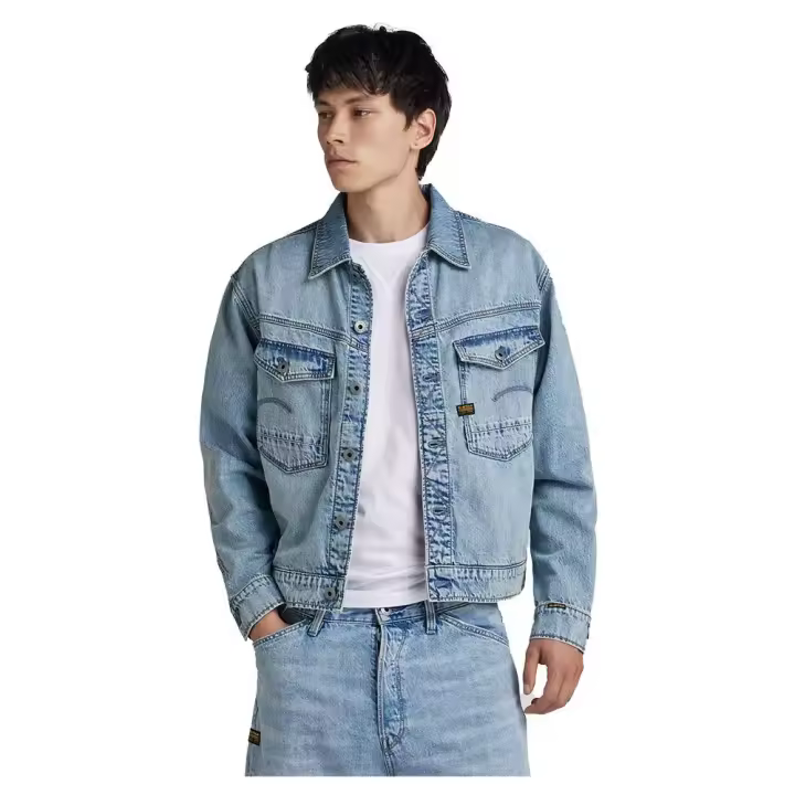Ropa hombre Chaquetas G-star Chaqueta Vaquera Dakota Azul - 1