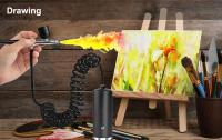 Aerógrafo Para Uñas Con Compresor Arte De Uñas Pintura De Pastel Maquillaje Decoración Portátil Pincel De Aire Para Arte De Uñas - details 14