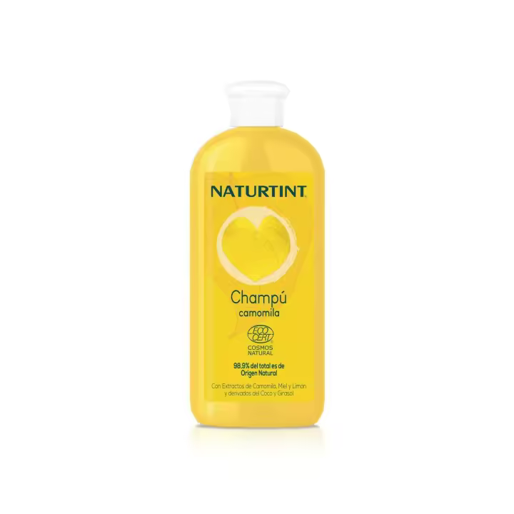 Naturtint Champú Camomila Ecológico para Reflejos Dorados 330 Ml - 1