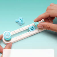 Cortador De Círculos Redondos Ajustable Herramienta De Corte Para Manualidades DIY Cortadora De Papel Multifuncional Para Creación De Fotos Y Cartas - details 2