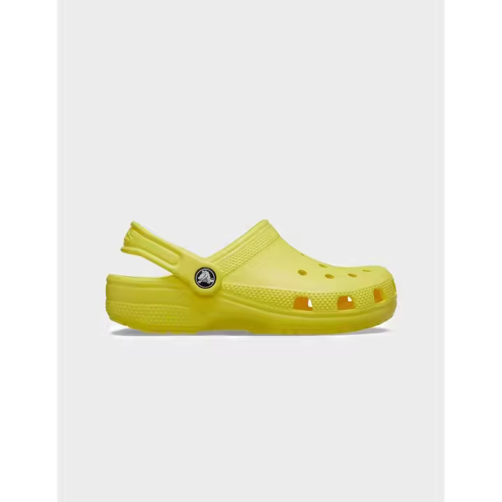 Crocs Classic Clog T zuecos amarillos para niño y niña - 1
