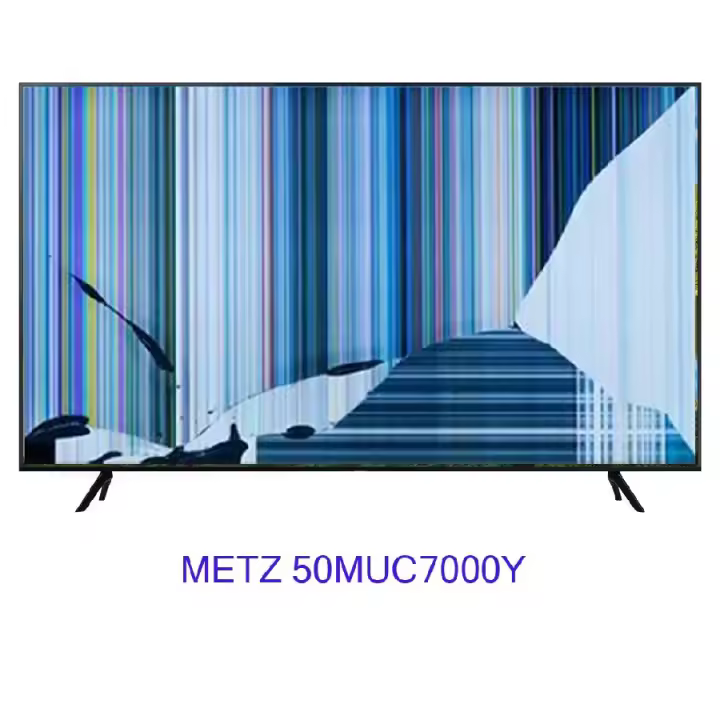 METZ 50MUC7000Y, NUEVO, Con pantalla - panel rota, para despiece. SIN MANDO A DISTANCIA. - 1