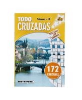 Cruzadas Pack De 4 Libros, 688 Cruzadas Con Números, Pasatiempos En Español Blanco Y Negro Distripubli - details 3