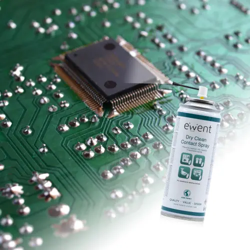 Ewent EW5614 kit de limpieza para computadora Pantallas / Plásticos, Universal Espray para limpieza de equipos 200 ml - 1