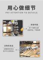 Bloques De Construcción DIY 8 En 1 Para Niños Y Adultos Modelos De Vehículo Militar Tanque Y Avión Juguetes Educativos Para Niños - details 5