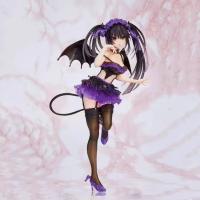 Figura De Colección Kurumi Tokisaki 21cm Coreful DATE a LIVE IV Anime Figura De Diablo Morado Modelo De Acción Para Decoración Y Regalos - details 2