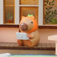 Capybara Working Week Emotion Little Bean Figura De Escritorio Decoración Muñeca De Dibujos Animados Caja Sorpresa Regalo De Cumpleaños Para Niños Y Adultos - details 5