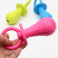Juguete Masticable Para Perros Pequeños Forma De Hueso Resistente Al Mordisco Juguete De Goma Suave Para Entrenamiento Y Masticar - details 7