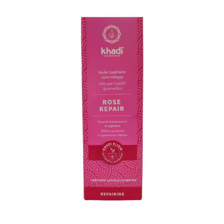 Khadi Aceite Capilar Rosas Reparador 50ml - 1