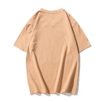 Camiseta De Algodón Para Hombre De KB Marca Nueva Con Cuello En V Manga Corta Color Sólido Camisetas De Verano Transpirables Y Wicking De Humedad - details 14