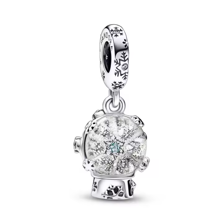 Pandora MomentsCharm Copo de Bola de Nieve 792369C01 , para Mujer - 1