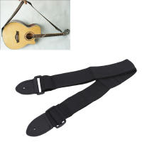 Correa De Guitarra Negra Ajustable 2 Piezas Paquete Para Guitarra Eléctrica Y Bajo Accesorios De Partes De Guitarra - details 1