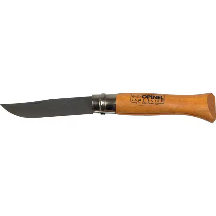 Navaja Opinel N.5 de 6 Cm con Mango de Madera y Hoja de Acero Al Carbono - 1