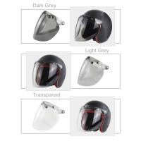 Visera De Motorbike Helmet Lente De Burbuja Anti-UV / Anti-borrosión Visera De Protección Con 3 Snap Para Casco De Motocicleta - details 6