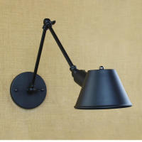 Lámpara De Pared Clásica Tradicional De Hierro Con Brazo Largo Para Iluminación Moderna Art Déco En Interiores Perfecta Para Lectura En Cocina Comedor Dormitorio Foyer Estudio - details 5
