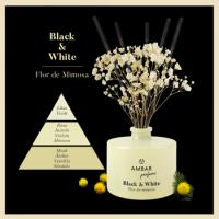 Ambar Perfums Mikado - Flor de Mimosa – Black & White - Ambientadores Líquidos 40 ml - details 2
