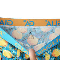 Paquete de 5 calzoncillos bóxer de algodón para hombres GIANVAGLIA Calzoncillos Boxers de Algodón Ajustados Clásicos - details 2