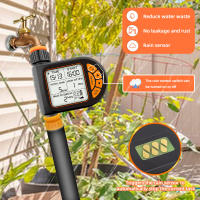 MUCIAKIE Juego De Timer De Jardín Inteligente 20M Con Sensor De Lluvia Controlador Automático De Riego IPX5 Impermeable Para Granjas - details 4