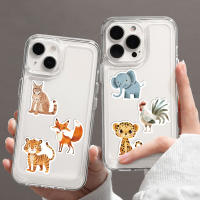 50pcs Pegatinas De Animales Para Niños Lindas Pinturas De Libros Decoración Aesthetic Para Equipaje Y Patineta Juguete De Graffiti Para Niñas Y Niños - details 1