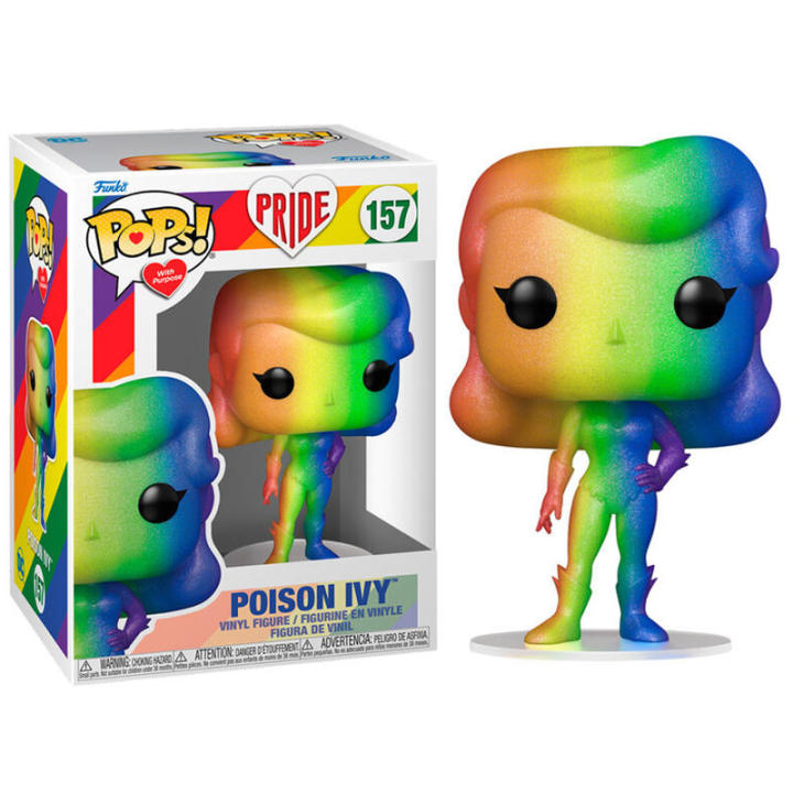 Funko Pops! With Purpose Poison Ivy 157 Pride Dc Super Heroes