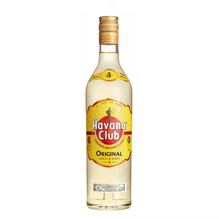 Ron Havana Club Original Añejo 3 Años - Botella 70 CL - Cuba - 40% - 1